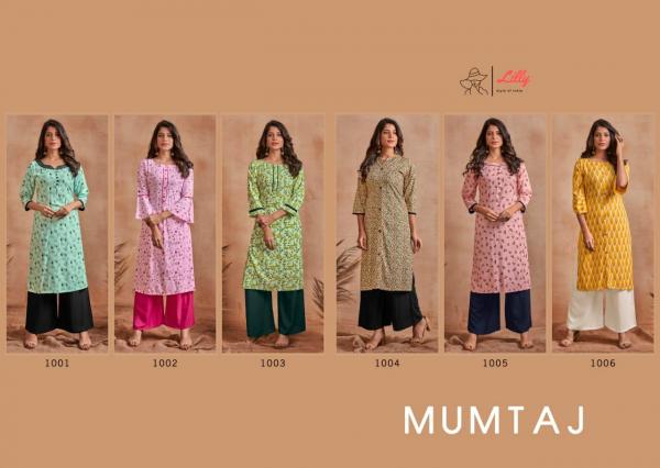 Lilly Mumtaz-Rayon-Kurti-With-Plazzo